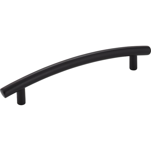 Elements 128 mm Center-to-Center Matte Black Arched Belfast Cabinet Pull 406-128BLK - main